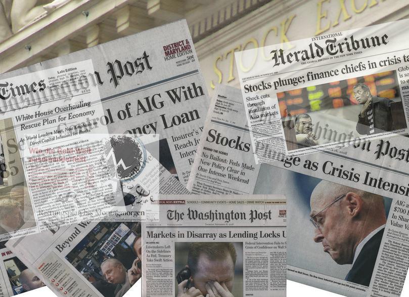 Financial Crisis Headline Montage: pingnews.com, https://goo.gl/yAQq7m, licensed under CC BY-SA 2.0